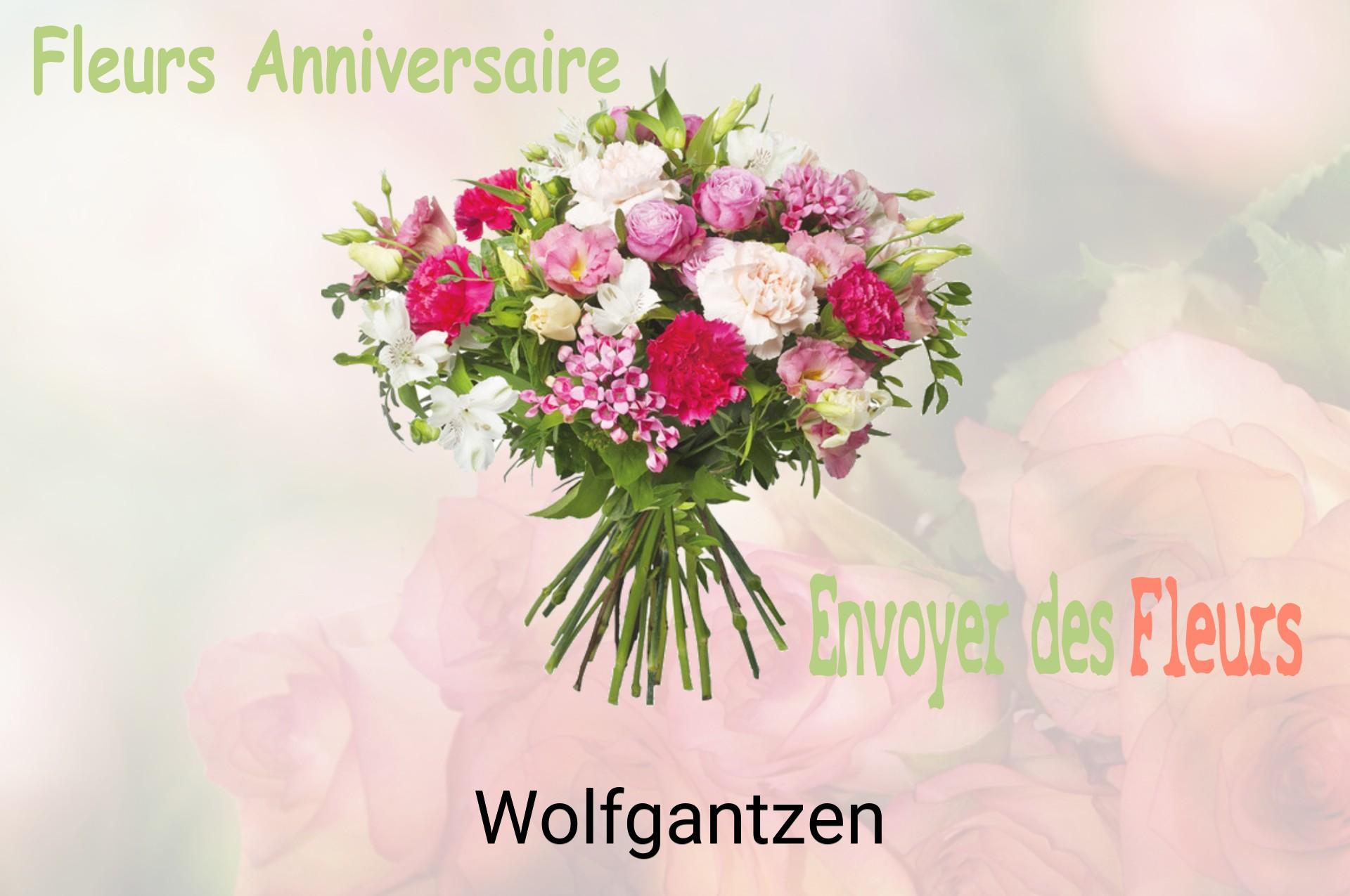 Bouquet de fleurs d’anniversaire livré à Wolfgantzen