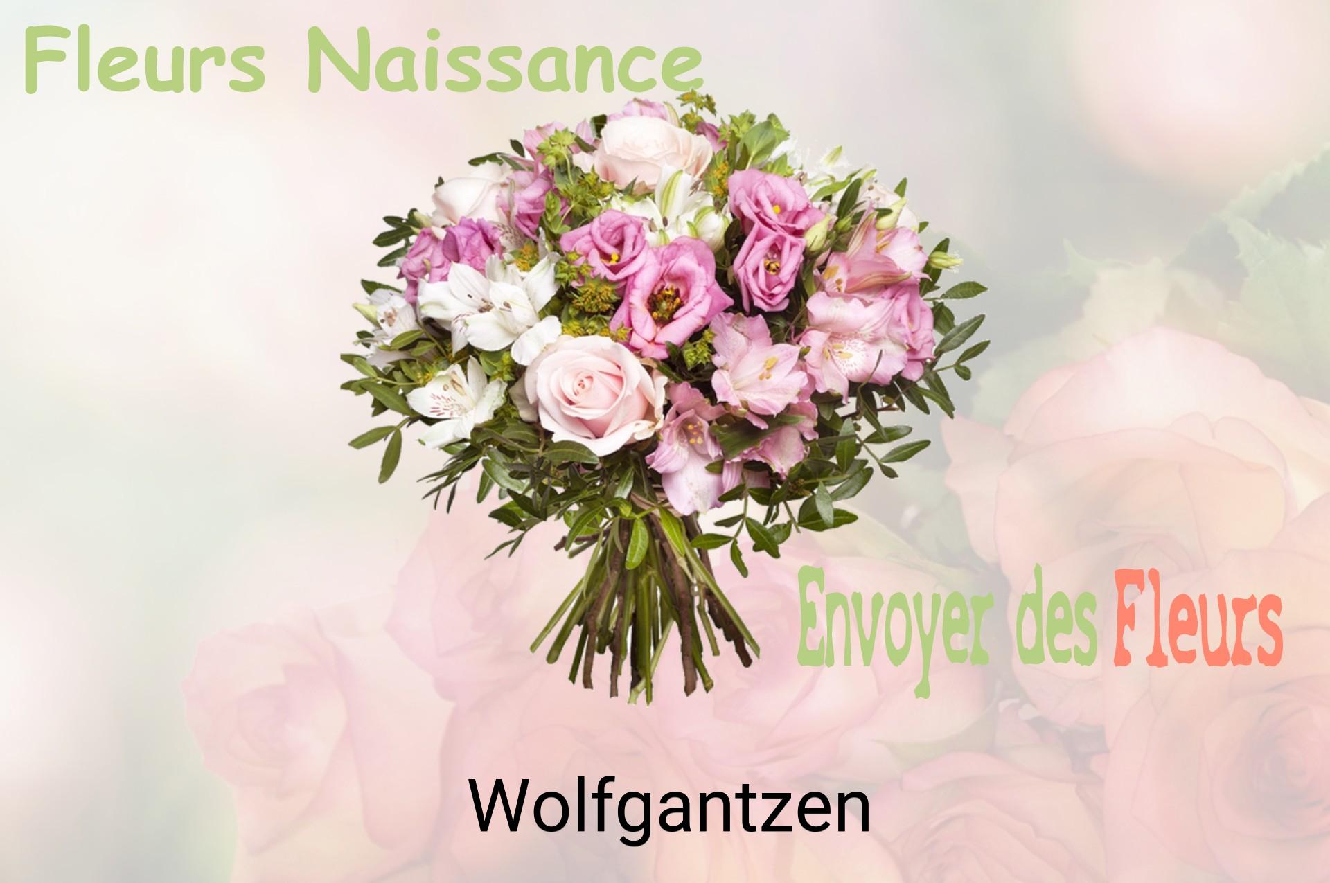 Bouquet de fleurs de naissance livré à Wolfgantzen